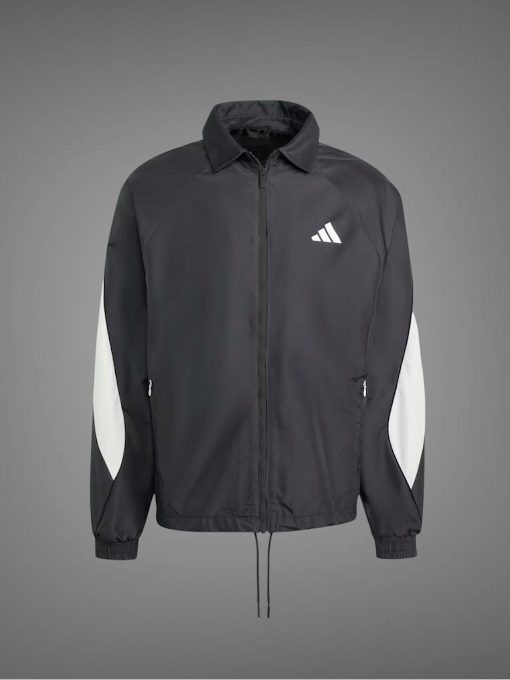 Adidas Men's 2XL Stadium Tracktop JN1829 Multi Sports Black/Off White Jacket NEW